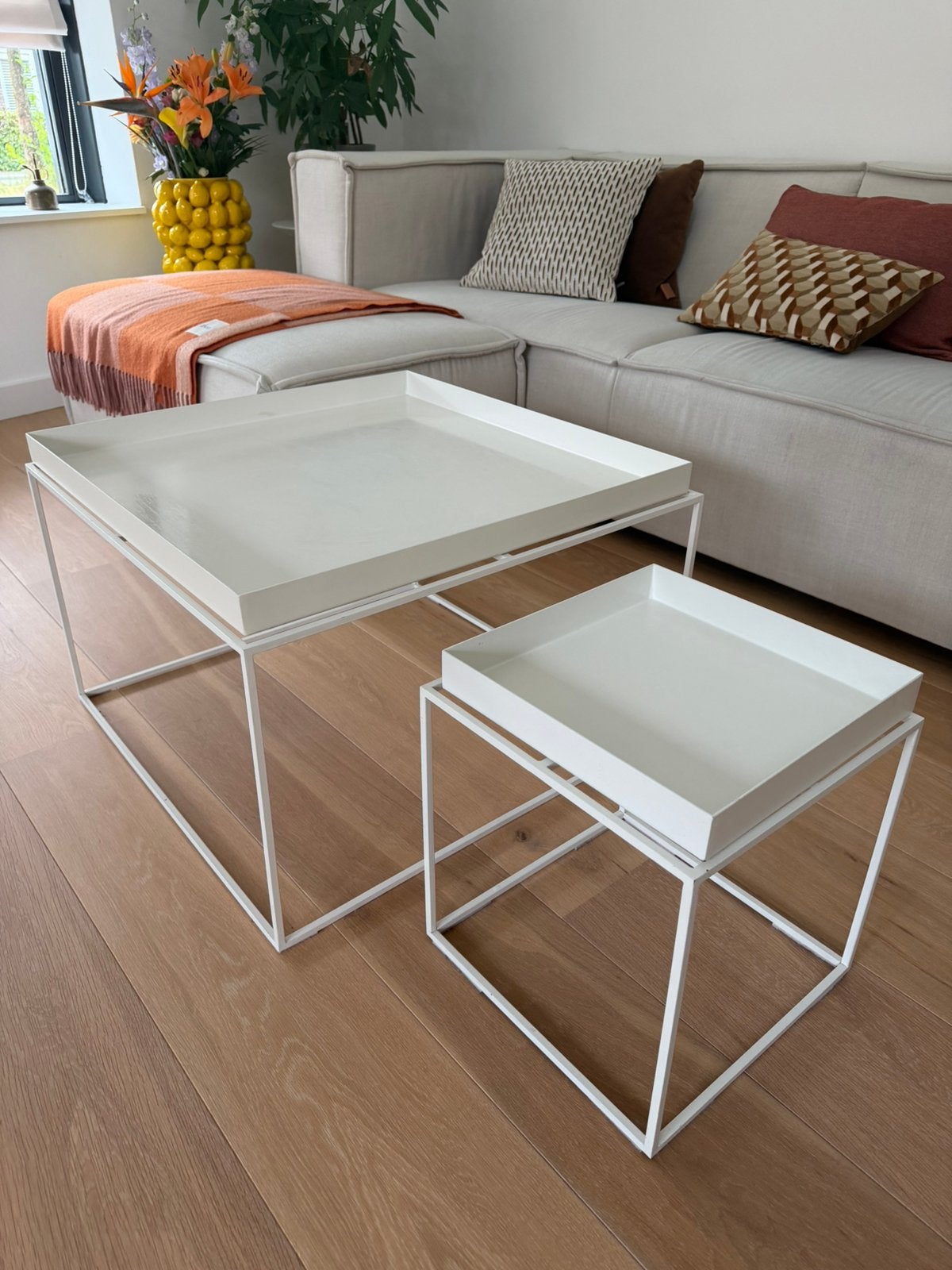 HAY Tray Table salontafel, Ophalen, Zo goed als nieuw, Minder dan 55 cm