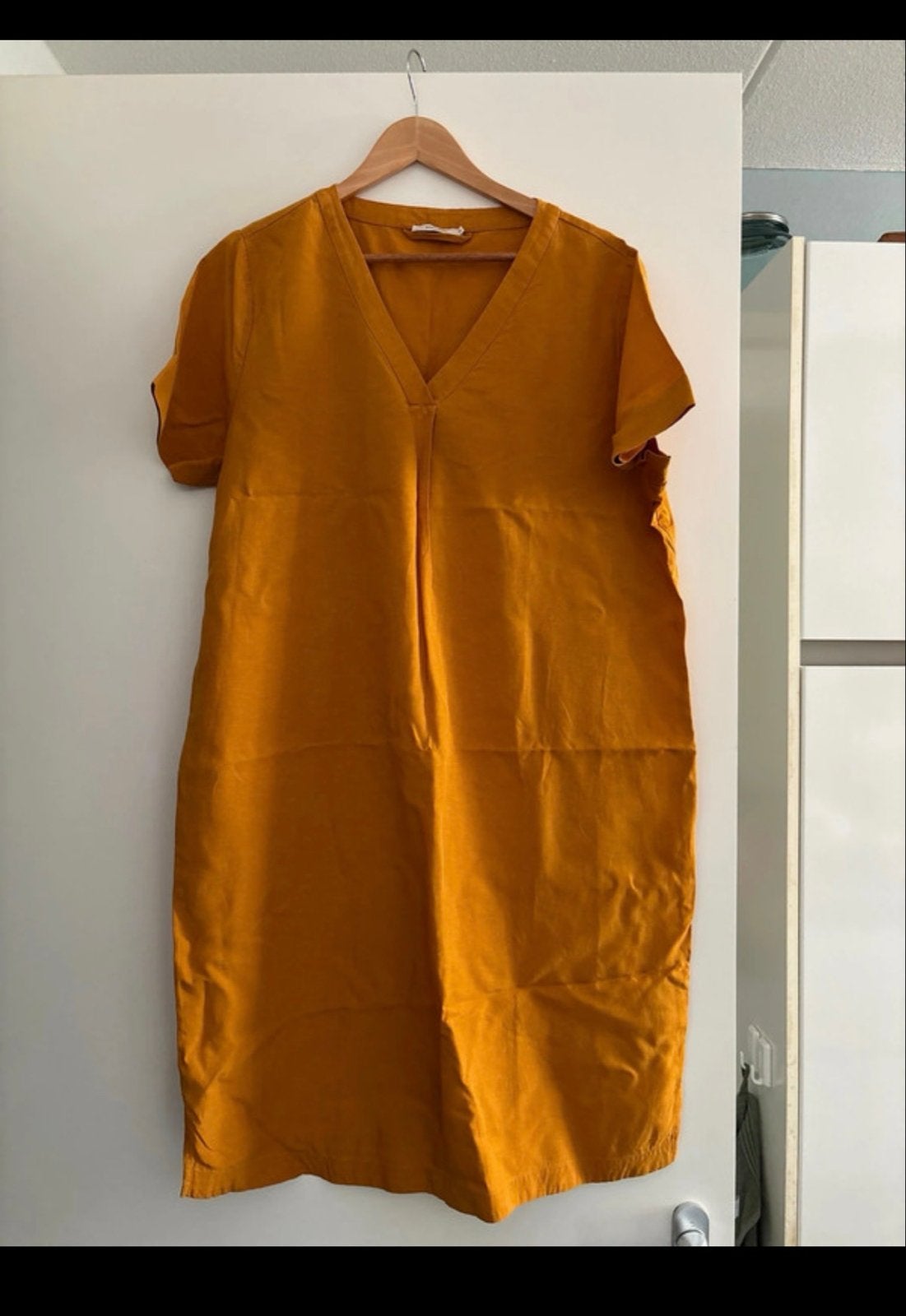 Sissy-Boy Gele Jurk Maat XL - Lyocell & Linnen, Kleding | Dames, Geel, Maat 46/48 (XL) of groter, Ophalen of Verzenden, Zo goed als nieuw