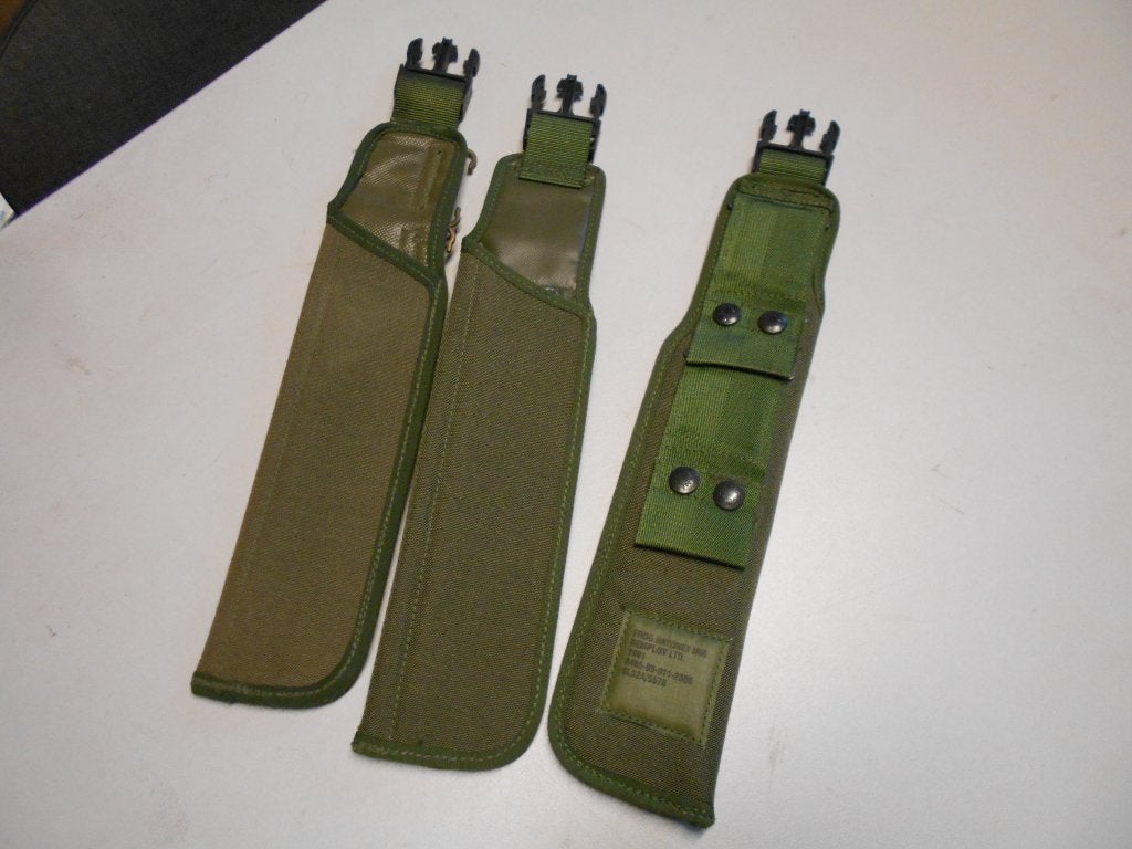 Opbergtas machete Brits leger foudraal, Verzamelen, Militaria | Algemeen, Landmacht, Embleem of Badge, Engeland, Ophalen of Verzenden