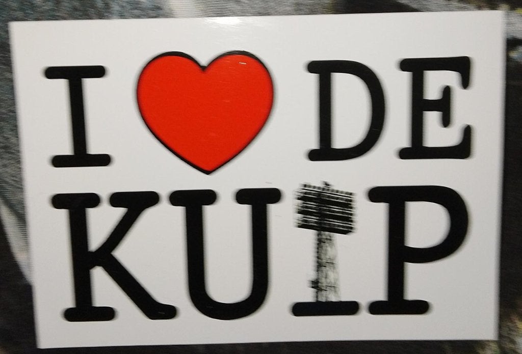 sticker i love de kuip, Ophalen of Verzenden, Zo goed als nieuw, Feyenoord, Poster, Plaatje of Sticker