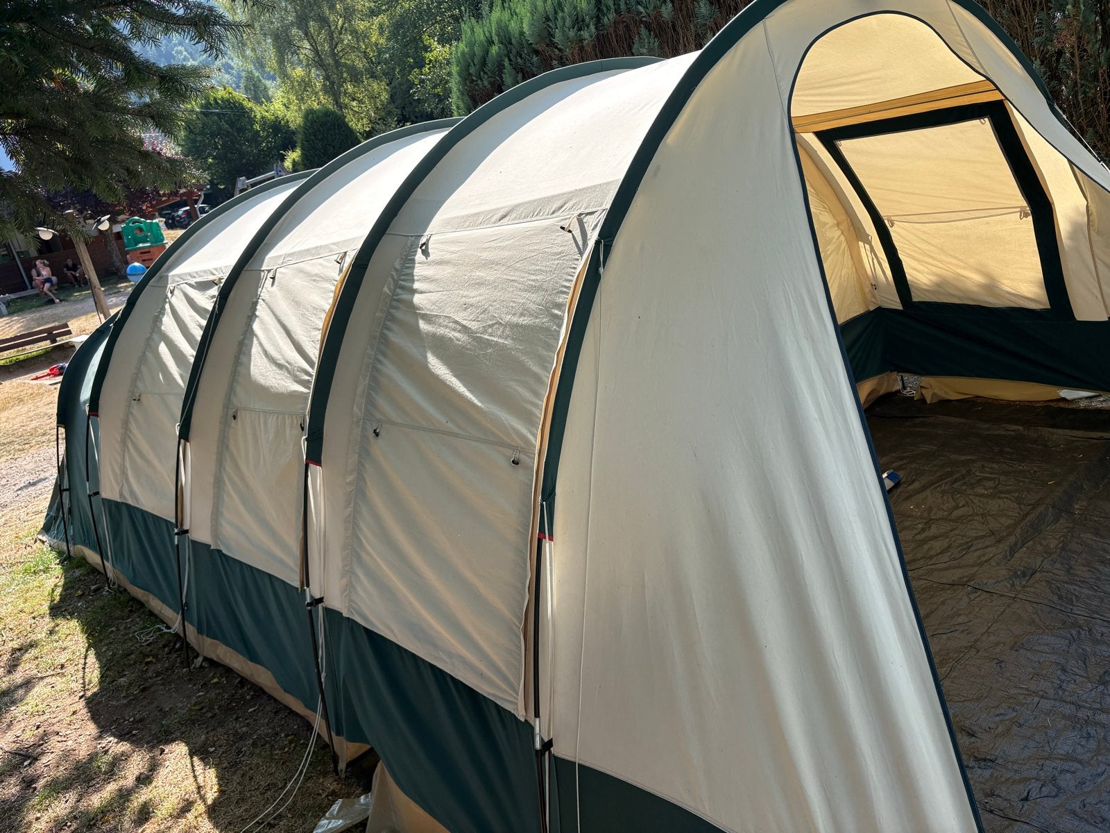 Ruime tunneltent Obelink voor 6 personen, Caravans en Kamperen, Ophalen, Gebruikt, Tot en met 6