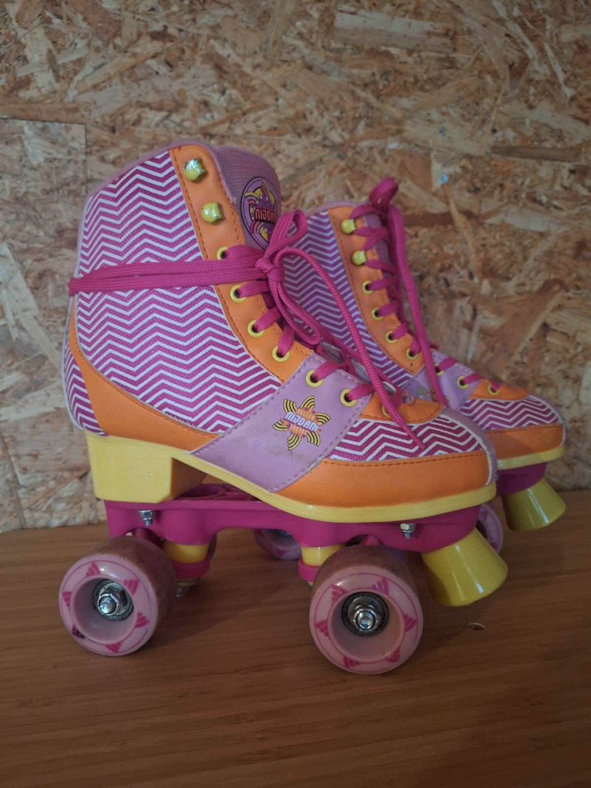 Nijdam retro rolschaatsen/ maat 35 - 36, Ophalen of Verzenden, Zo goed als nieuw, Kinderen