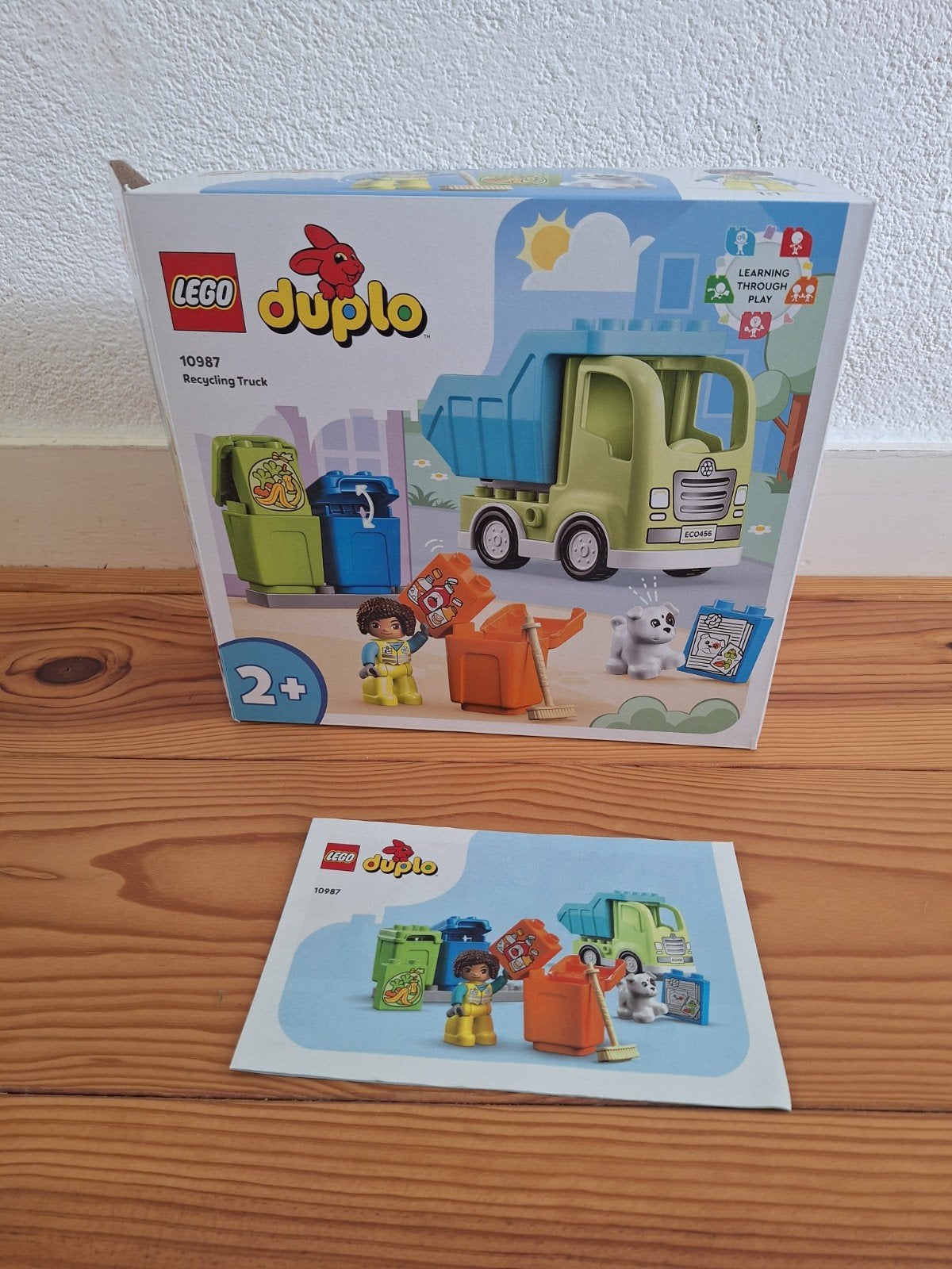 Lego Duplo Recycling Truck - incl doos, Inclusief minifiguren, Overige thema's, Nieuw, Ophalen of Verzenden