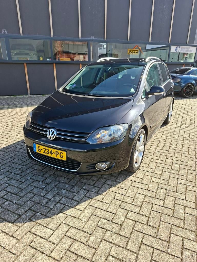 Volkswagen Golf Plus 1.4 TSI 90KW Dsg7 2011 Zwart, Auto's, Euro 5, Stof, Zwart, Bedrijf