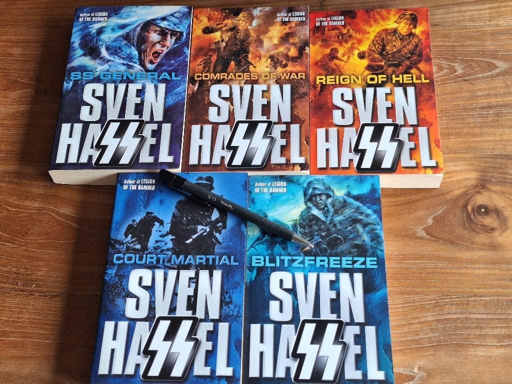 Sven Hassel oorlogs pockets, Ophalen of Verzenden, Tweede Wereldoorlog, Gelezen, Overige onderwerpen