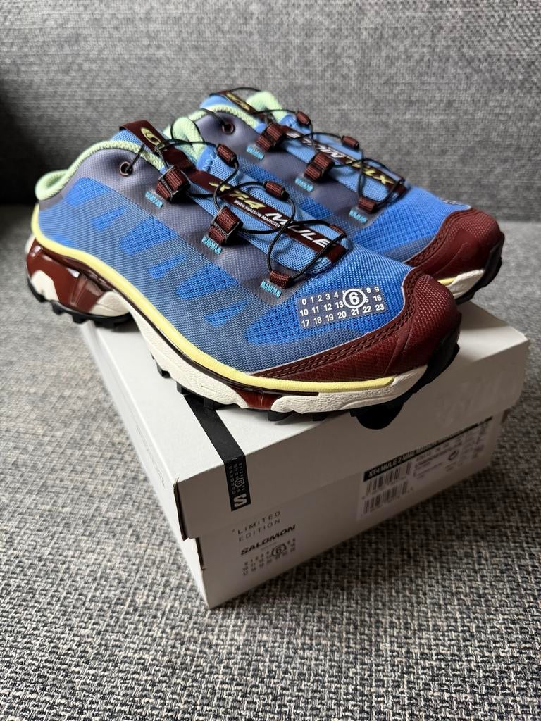 Maison Margiela x Salomon MM6 Sneakers Maat 40 Nieuw, Blauw, Nieuw, Ophalen of Verzenden, Sneakers of Gympen