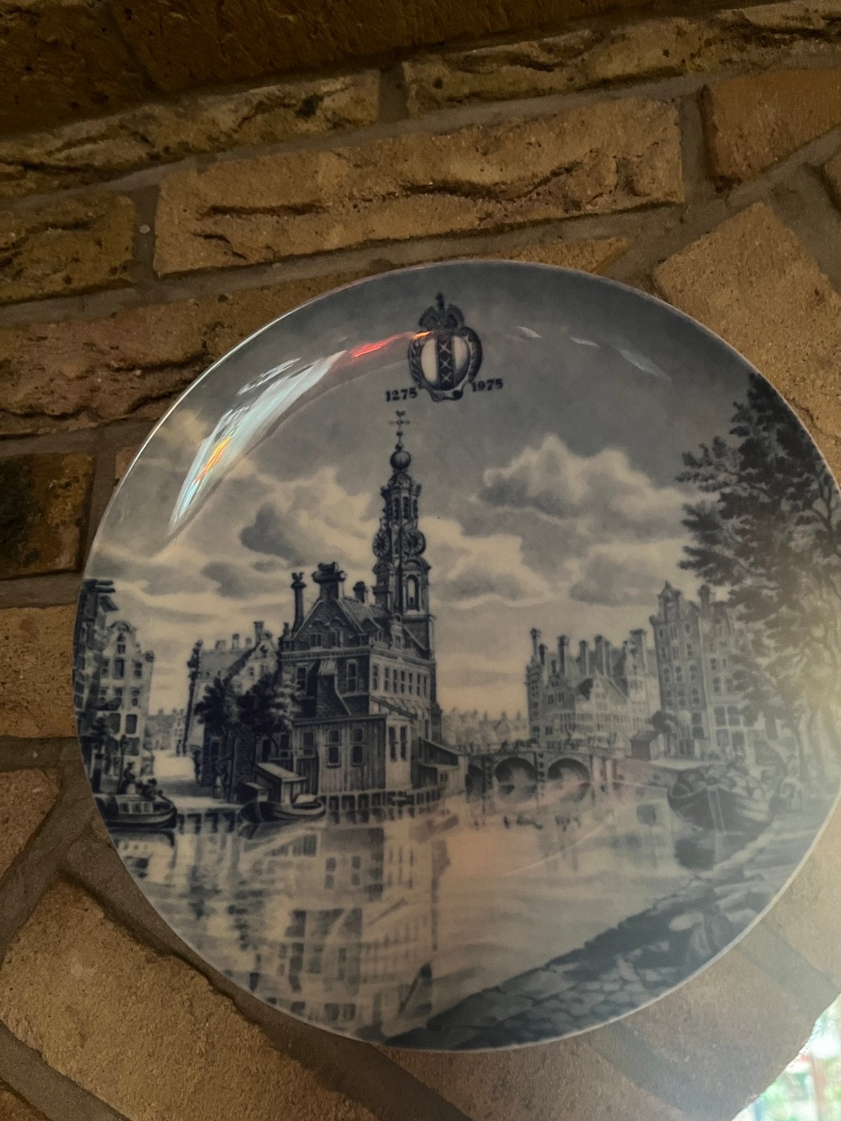 3 Amsterdamse bordjes Focke and Melzer, Ophalen of Verzenden