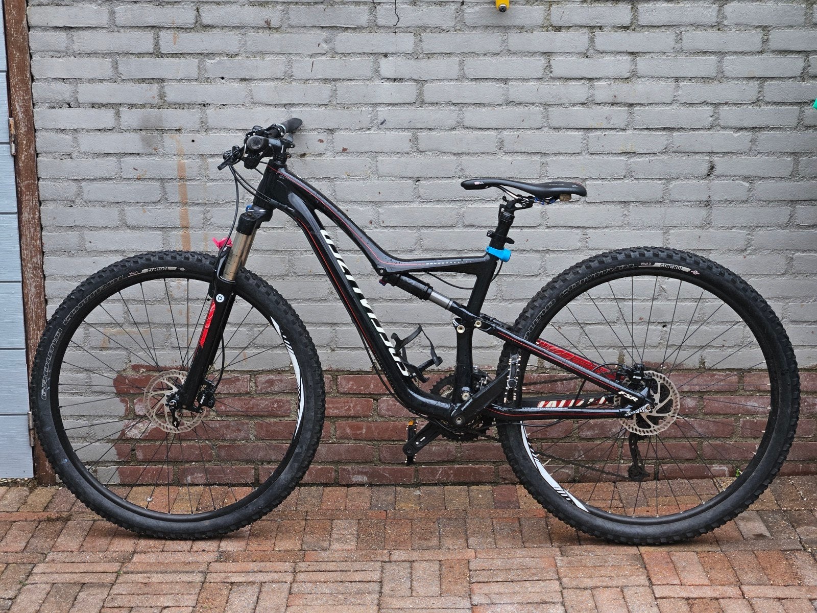 Full suspension MTB kan RUILEN VOOR TELEFOON, 57 cm of meer, Zo goed als nieuw, Schijfrem, Ophalen