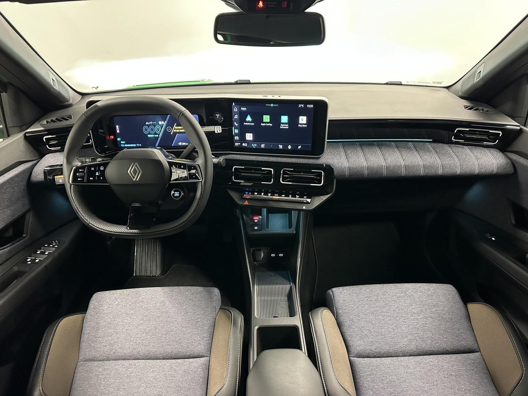 Renault 5 comfort range techno 52 kWh CAMERA CARPLAY ADAPTIE, Auto's, Renault, Stof, Gebruikt, 150 pk, 500 kg