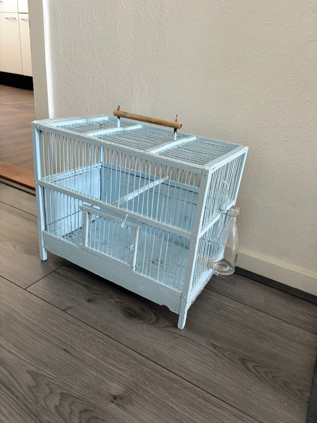 Oud kooi, Ophalen of Verzenden, Zo goed als nieuw, Metaal, Vogelkooi