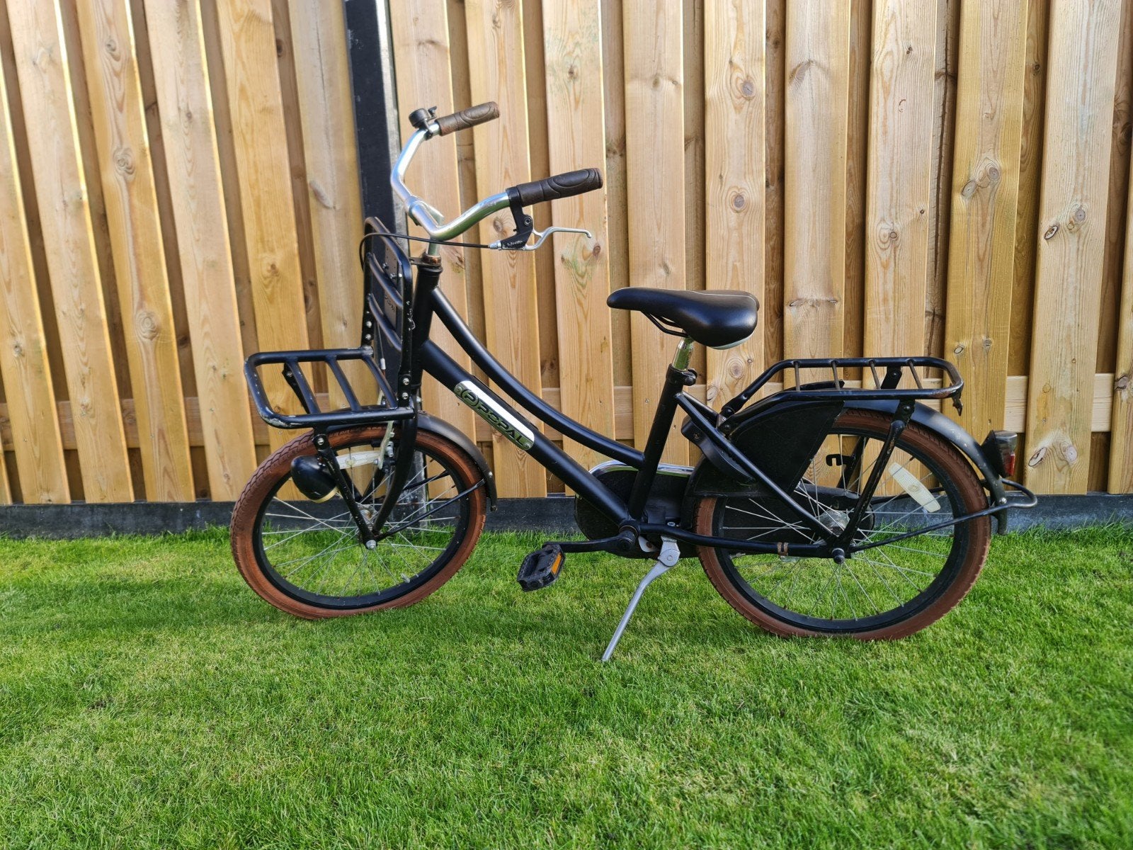 Popal meisjes fiets 20 inch met voordrager en terugtraprem, Ophalen, Terugtraprem, Popal, 16 tot 20 inch
