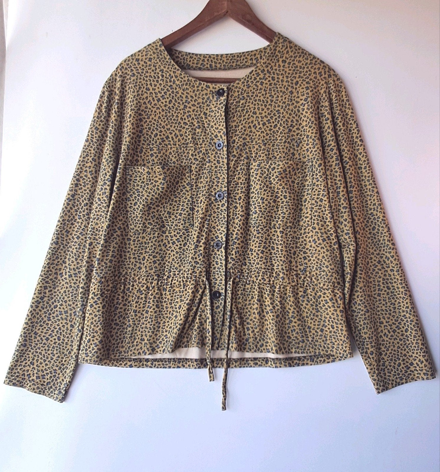 Studio Anneloes blouse top luipaardprint maat XL travelstof, Studio Anneloes, Geel, Maat 46/48 (XL) of groter, Ophalen of Verzenden