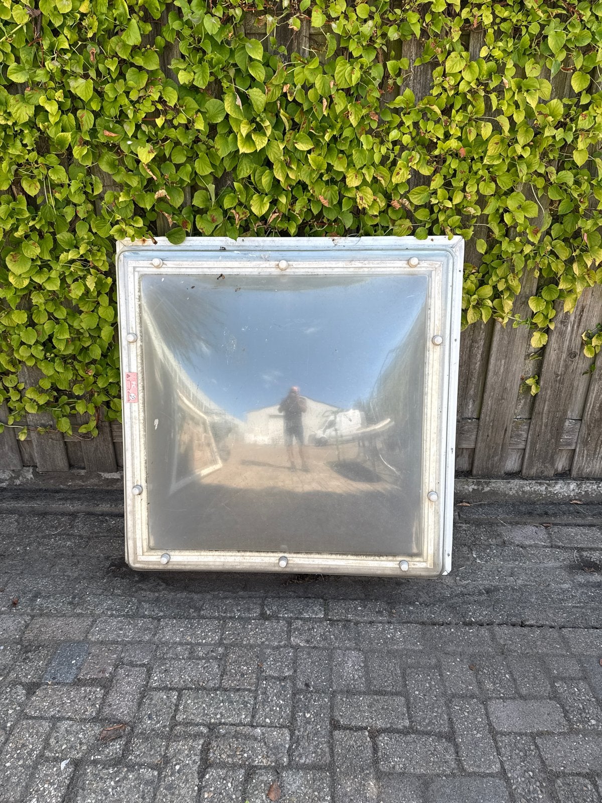 Lichtkoepel 100x100 cm (dagmaat) - Gebruikt, Ophalen of Verzenden, Gebruikt, Dakraam, Minder dan 80 cm