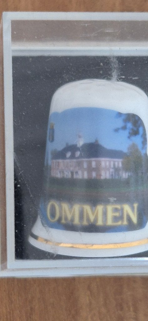 Vingerhoed, Ophalen of Verzenden, Zo goed als nieuw, Porselein, Nederland