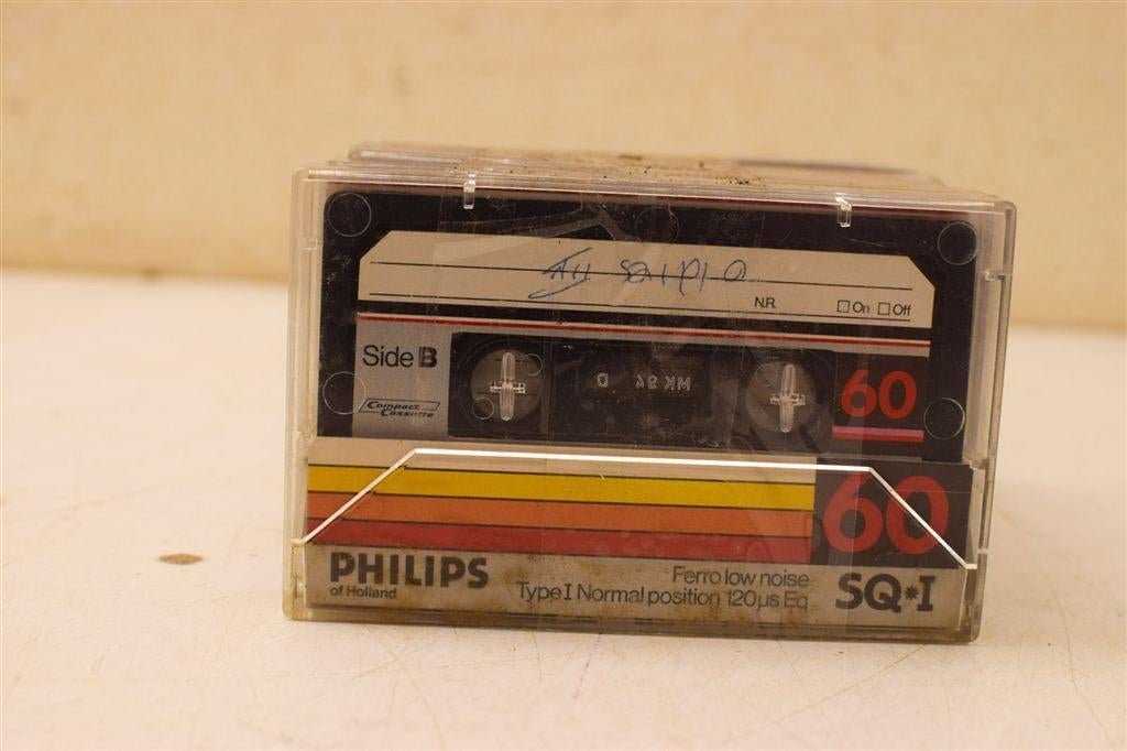 8 stuks Philips cassettebandjes 49258, Cd's en Dvd's, Cassettebandjes, Ophalen of Verzenden, Gebruikt, Overige genres, 1 bandje