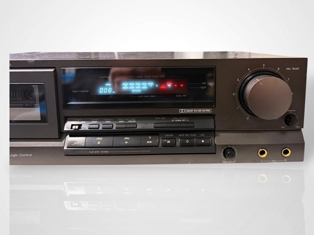 Technics cassette deck RS-BX404, Audio, Tv en Foto, Cassettedecks, Overige merken, Technics, Ophalen of Verzenden, Technics