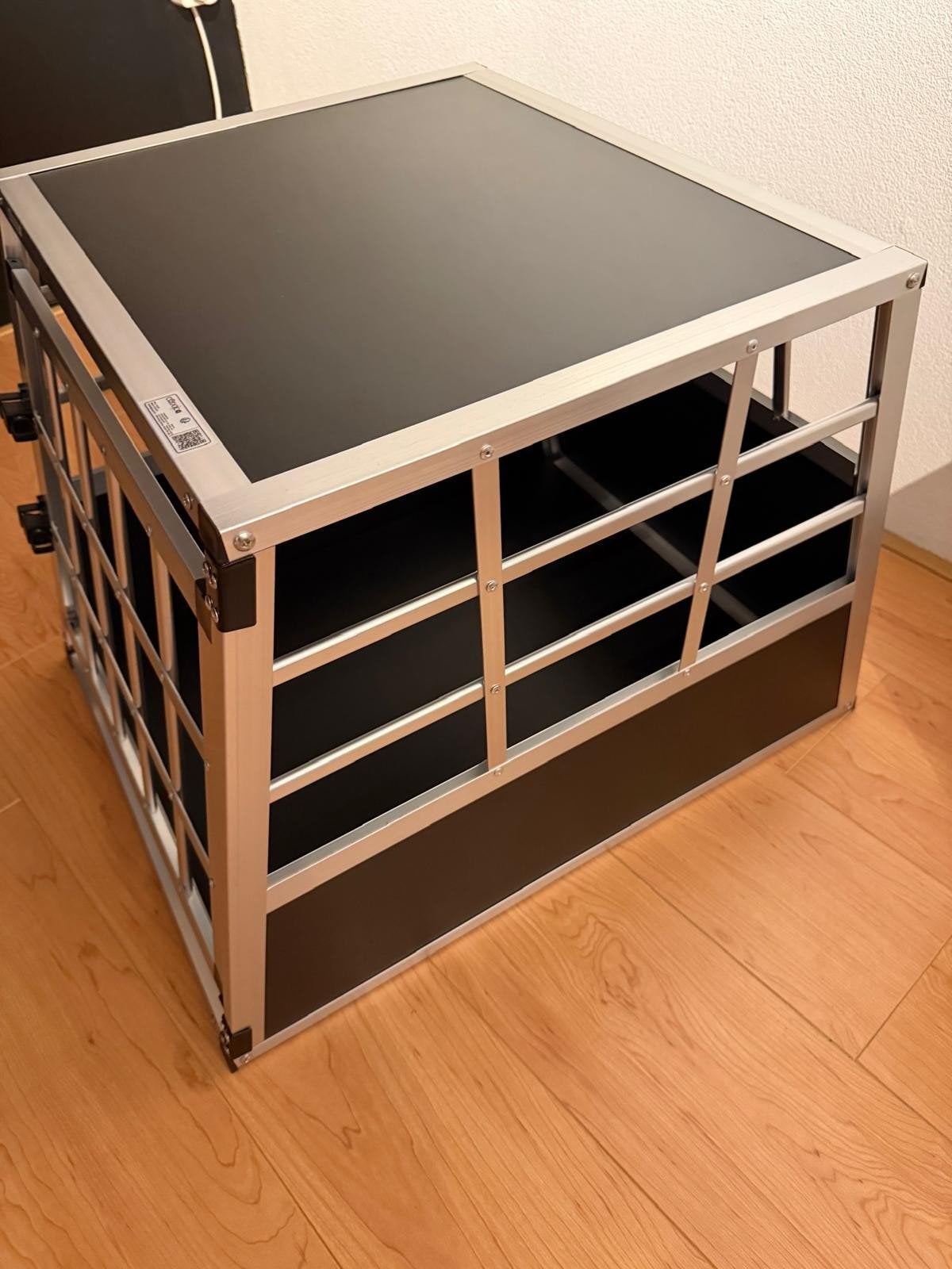 Cadoca Hondentransportbox M aluminium, Ophalen, Nieuw