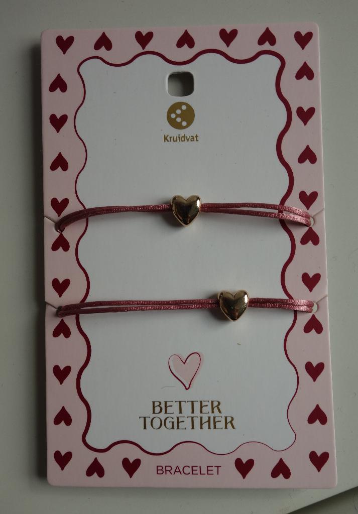 BFF armbandjes, nieuw, Ophalen of Verzenden, Nieuw, Roze