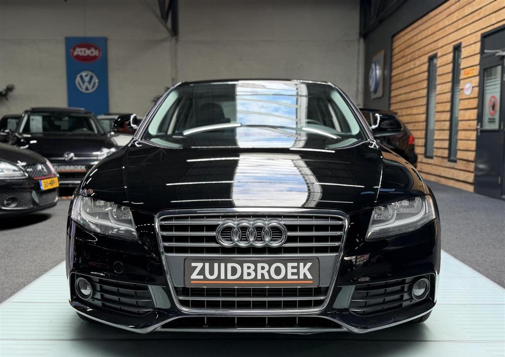 Audi A4 1.8 108DKM! Cruise! Clima! Leer! (bj 2008), Auto's, Gebruikt, 160 pk, A4, Zwart