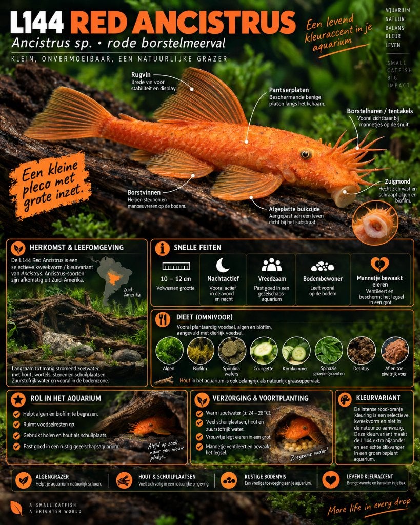 rode ancistrus, Dieren en Toebehoren, Vis, Zoetwatervis