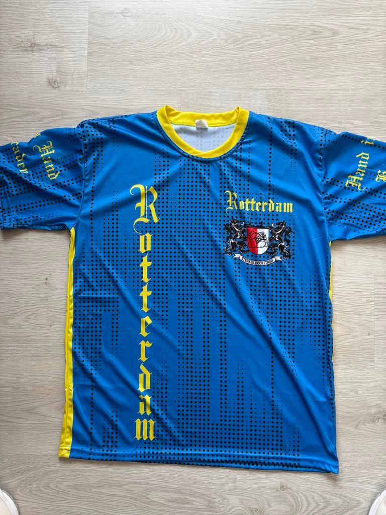 Feyenoord Rotterdam maat XL, Ophalen of Verzenden, Zo goed als nieuw, Maat 56/58 (XL), Blauw