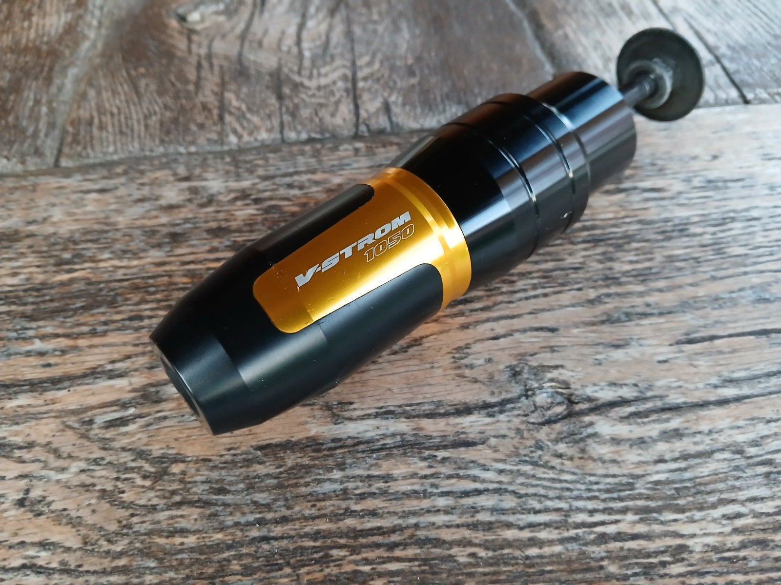 valstop/ uitlaat bescherming Suzuki V-Strom 1050, Ophalen of Verzenden, Zo goed als nieuw