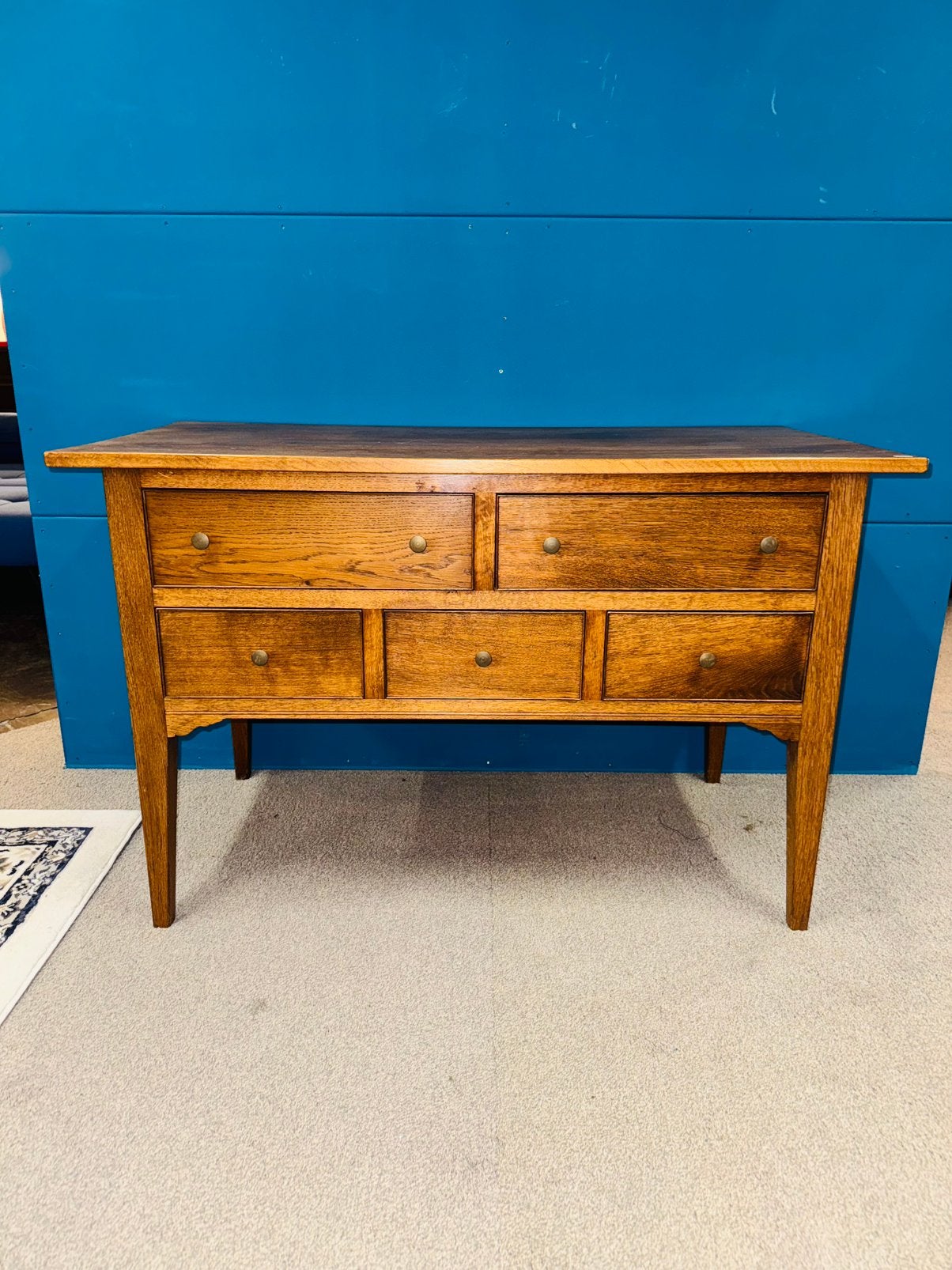 Antieke console tafel haltafel ladekast, Ophalen of Verzenden