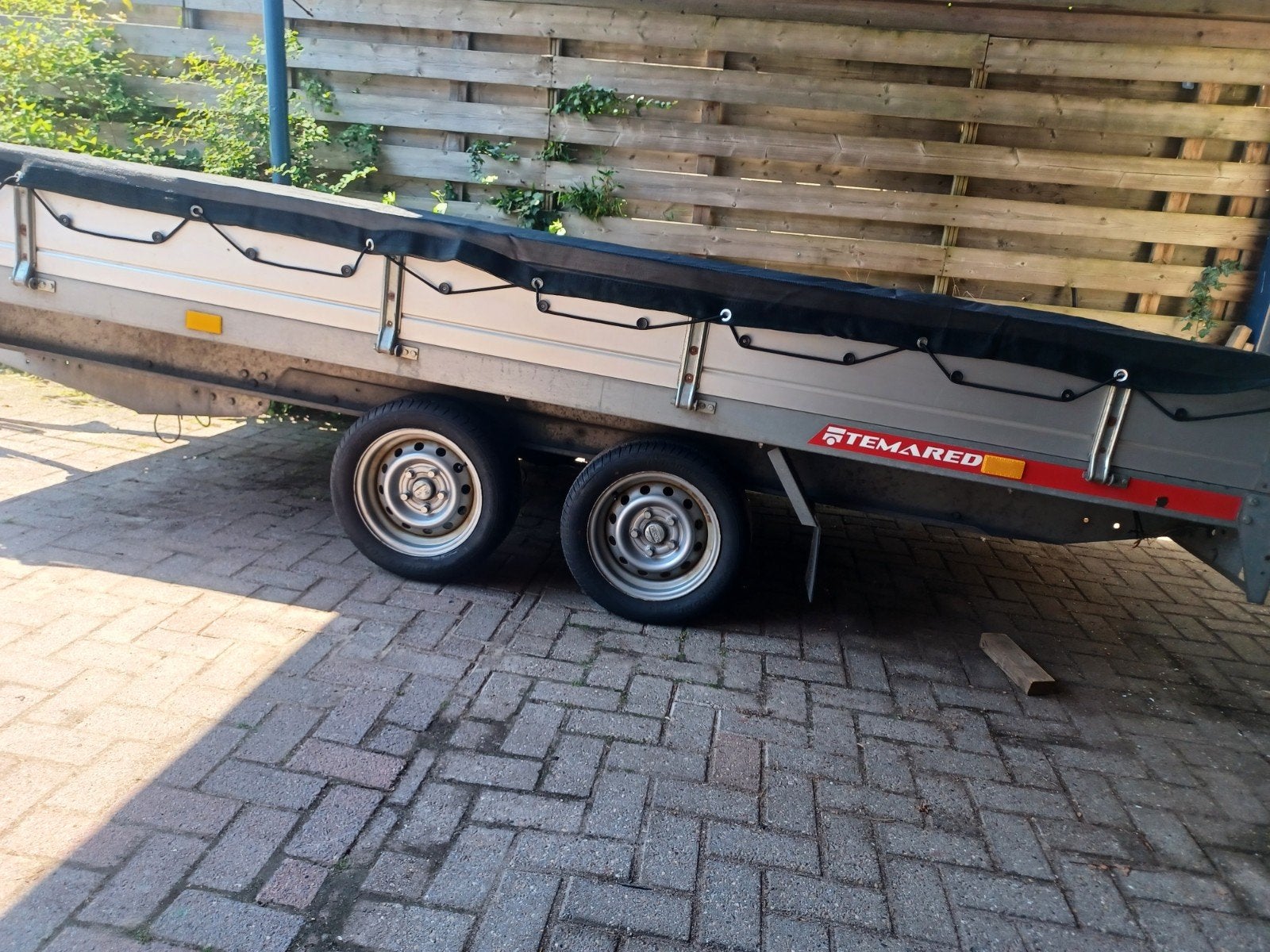 Plateauwagen 370 x 175 B J 2021, Ophalen of Verzenden, Zo goed als nieuw