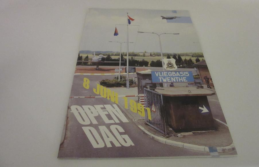 Gids open dag 1991 Vliegbasis Twenthe, Verzenden, Luchtmacht, Nederland
