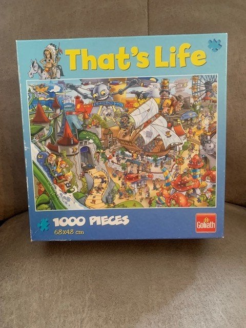 Puzzel (That's Life) Amusementspark 1.000 stukjes, Ophalen of Verzenden, 500 t/m 1500 stukjes, Zo goed als nieuw, Legpuzzel