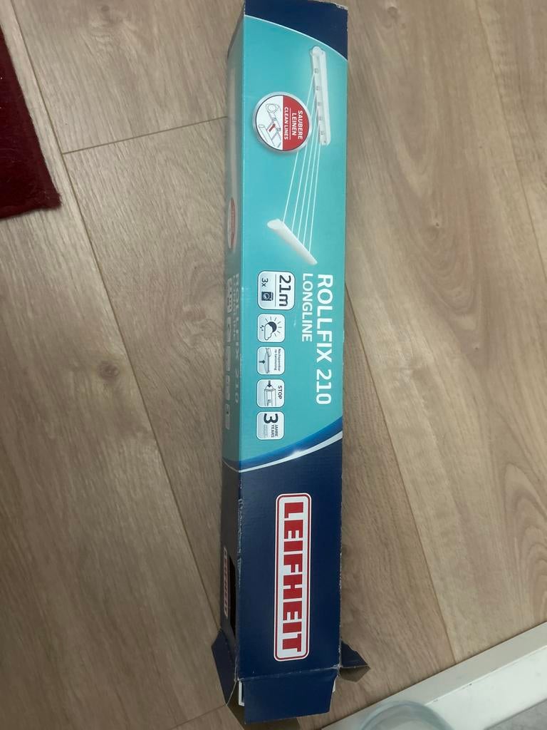 Leifheit Rollfix 210 wanddroogrek - Nieuw in doos, Ophalen of Verzenden, Nieuw, Wasrek