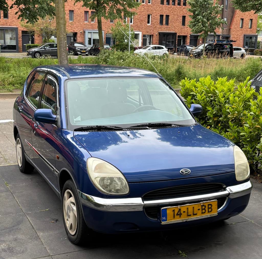 Daihatsu Sirion 1.0 RTI 2003 Blauw, Voorwielaandrijving, Stof, 750 kg, Metallic lak