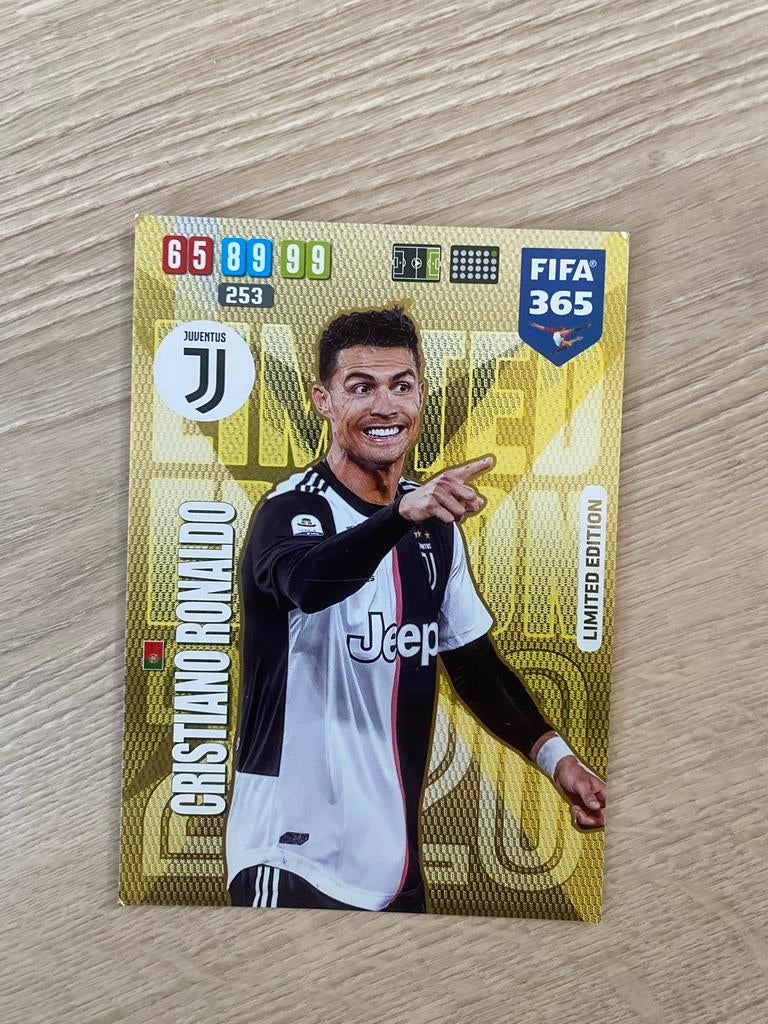Cristiano Ronaldo Limited Edition FIFA 365 Adrenalyn XL, Ophalen of Verzenden, Zo goed als nieuw, Buitenlandse clubs, Spelerskaart
