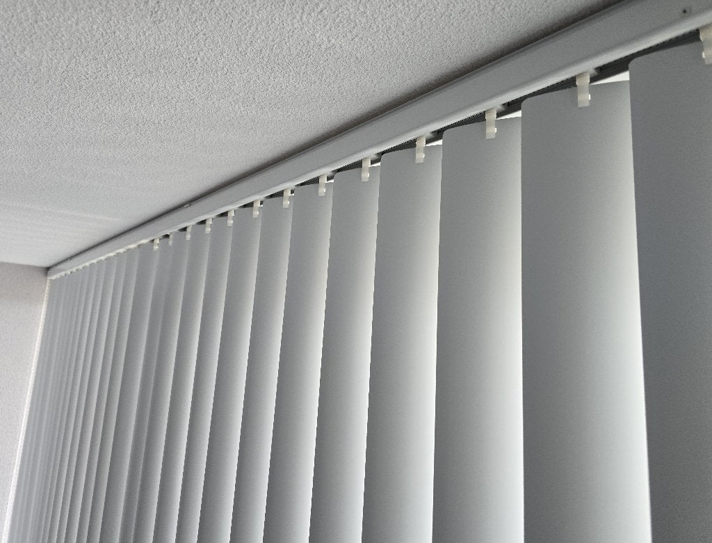 Witte aluminium lamellen (B 315 x H 260 cm ) JFZ Rotterdam, Ophalen, Overige merken, Wit, Lamellen