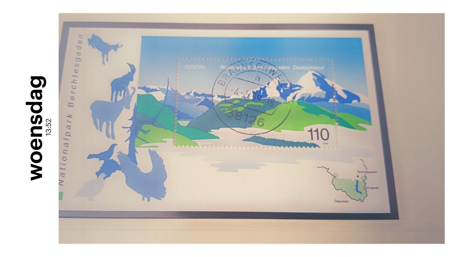 Duitsland,  1999, Europazegel, Ophalen of Verzenden, 1990 tot heden, Gestempeld