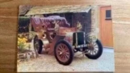 Ansichtkaart auto: sunbeam 1903, Ophalen of Verzenden, 1960 tot 1980, Gelopen, Voertuig