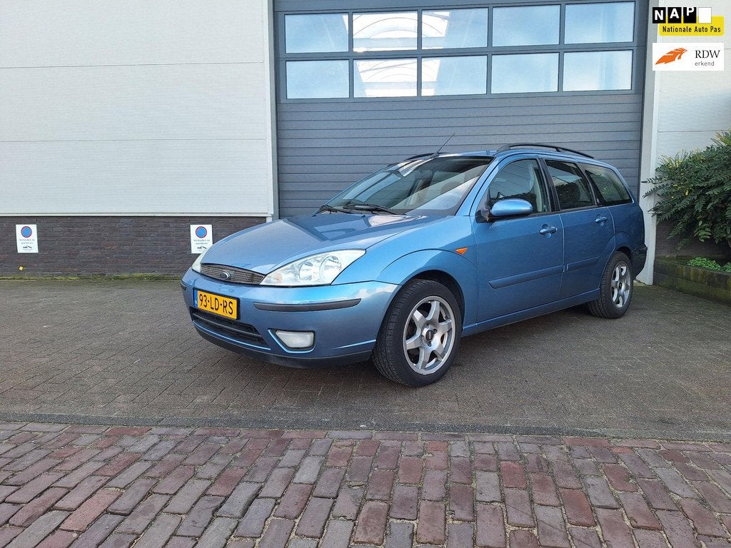 Ford Focus Wagon | 1.8-16V Ghia | Leuke Kilometerstand | Air, Auto's, Ford, Bedrijf, Te koop, Focus, ABS, Airbags, Bochtverlichting