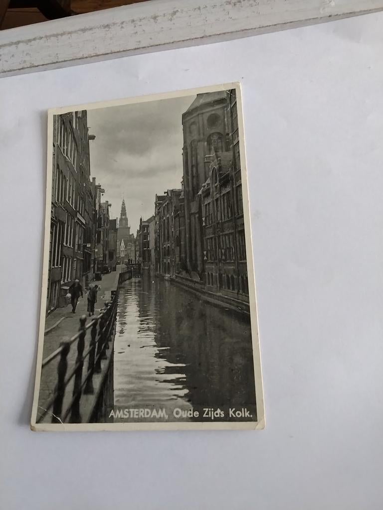 AMSTERDAM.  1936. OUDE ZIJDS KOLK, Ophalen of Verzenden, 1920 tot 1940, Noord-Holland