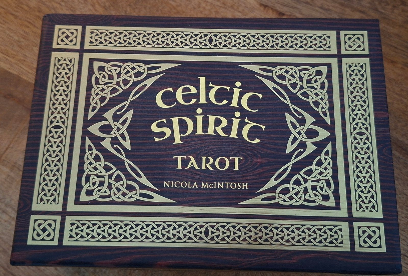 Celtic Spirit Tarot Nicola McIntosh, Tarot of Kaarten leggen, Ophalen of Verzenden, Zo goed als nieuw, Instructieboek