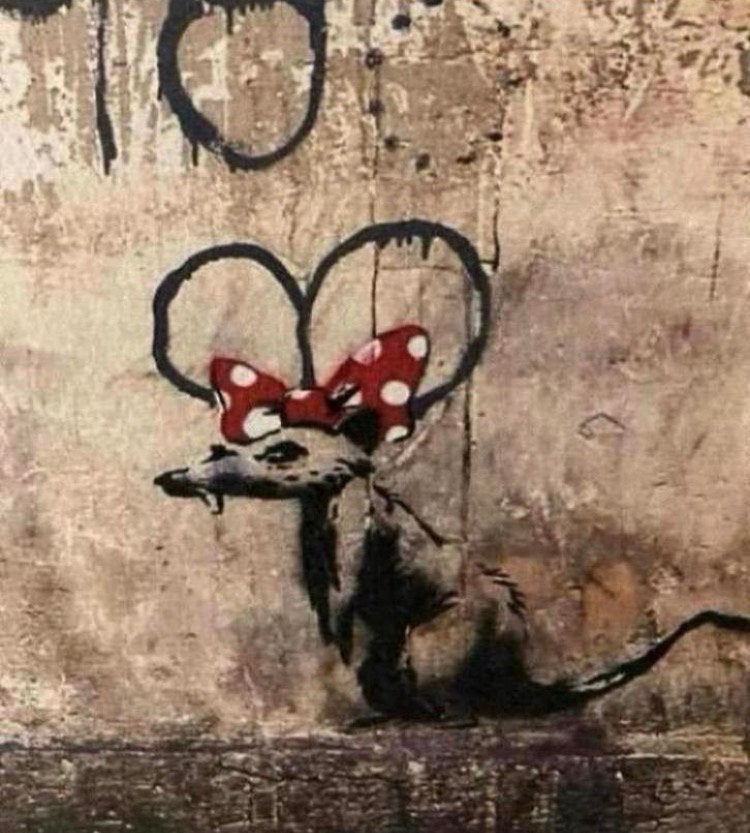 BANKSY : lithogragie met cerrificaat, Ophalen of Verzenden