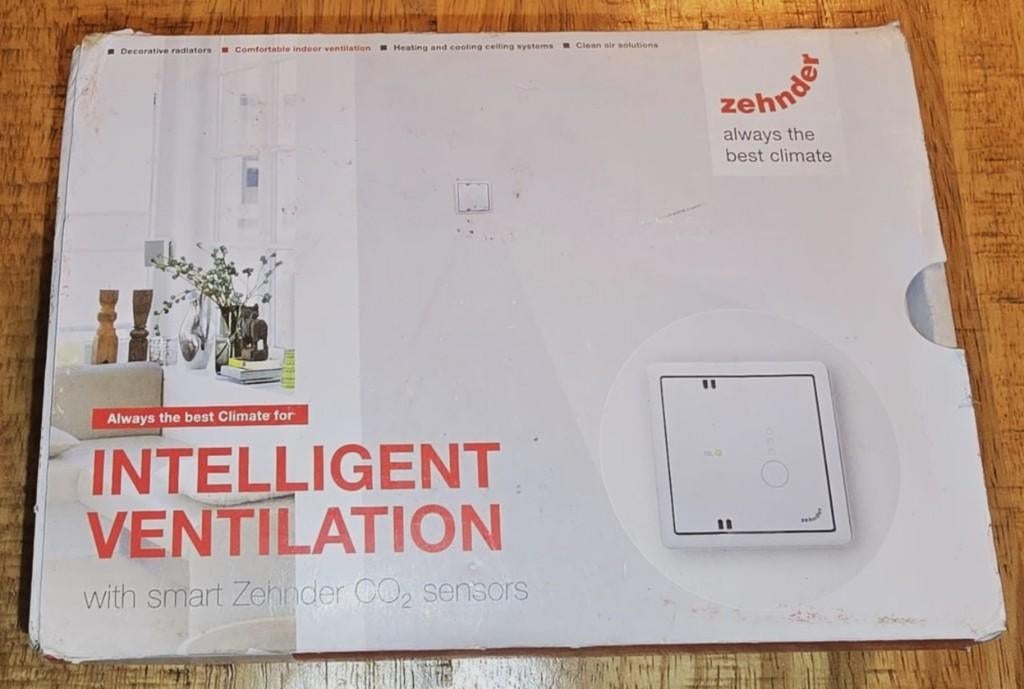 Zehnder CO2 sensor RF67 (230V) NIEUW, Ophalen of Verzenden, Nieuw, Afzuiger