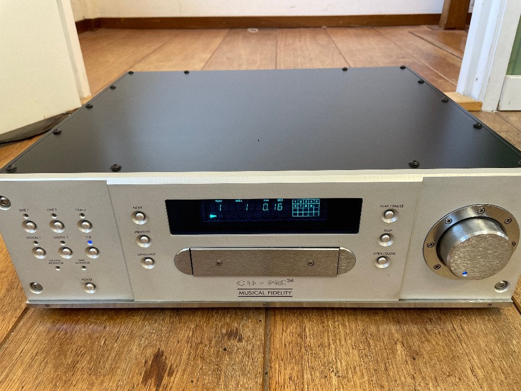 Musical Fidelity CD Pre | Preamp/CD/DAC, Ophalen of Verzenden, Zo goed als nieuw, Minder dan 60 watt, Overige merken