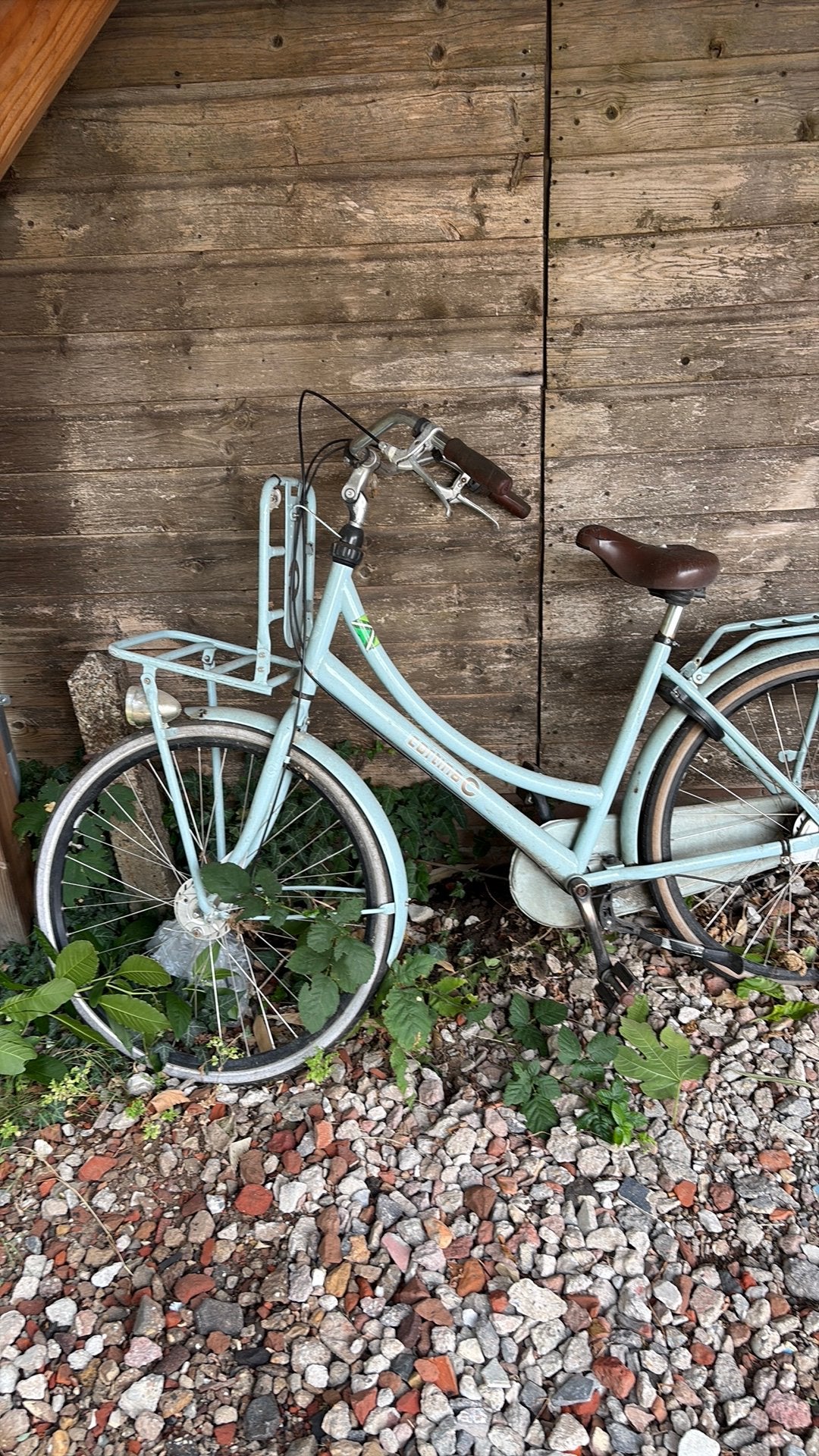 Fiets cortina, Ophalen, Gebruikt