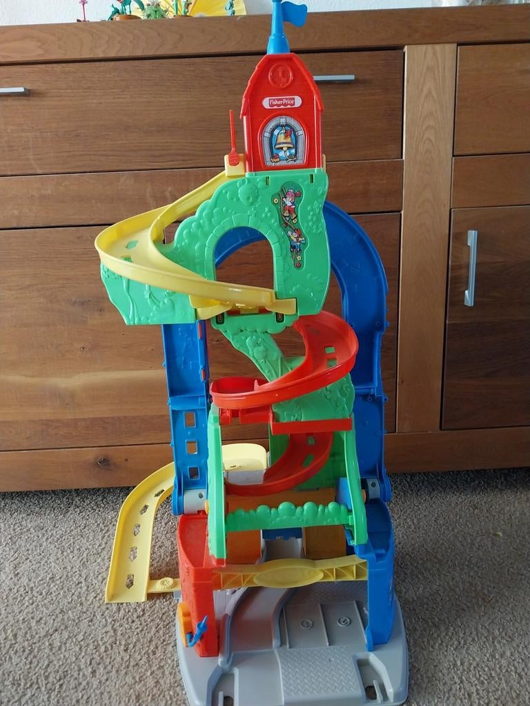Fisher-Price Zit- en Staracebaan, Zelf te bouwen, Handmatig, Ophalen, Overige merken