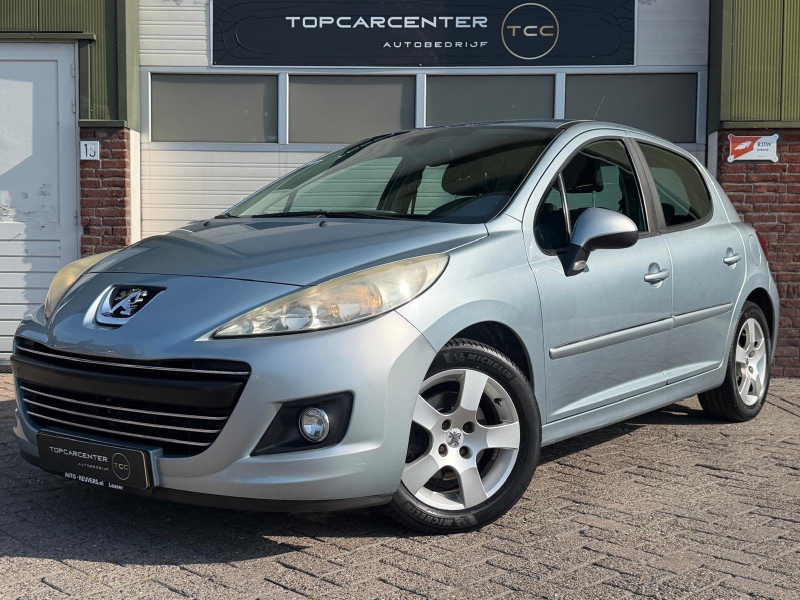 Peugeot 207 1.6 VTi XS/AIRCO/AUT/LEER/STOELV/PARKS/TREKH/APK, Euro 5, 15 km/l, Gebruikt, 4 cilinders