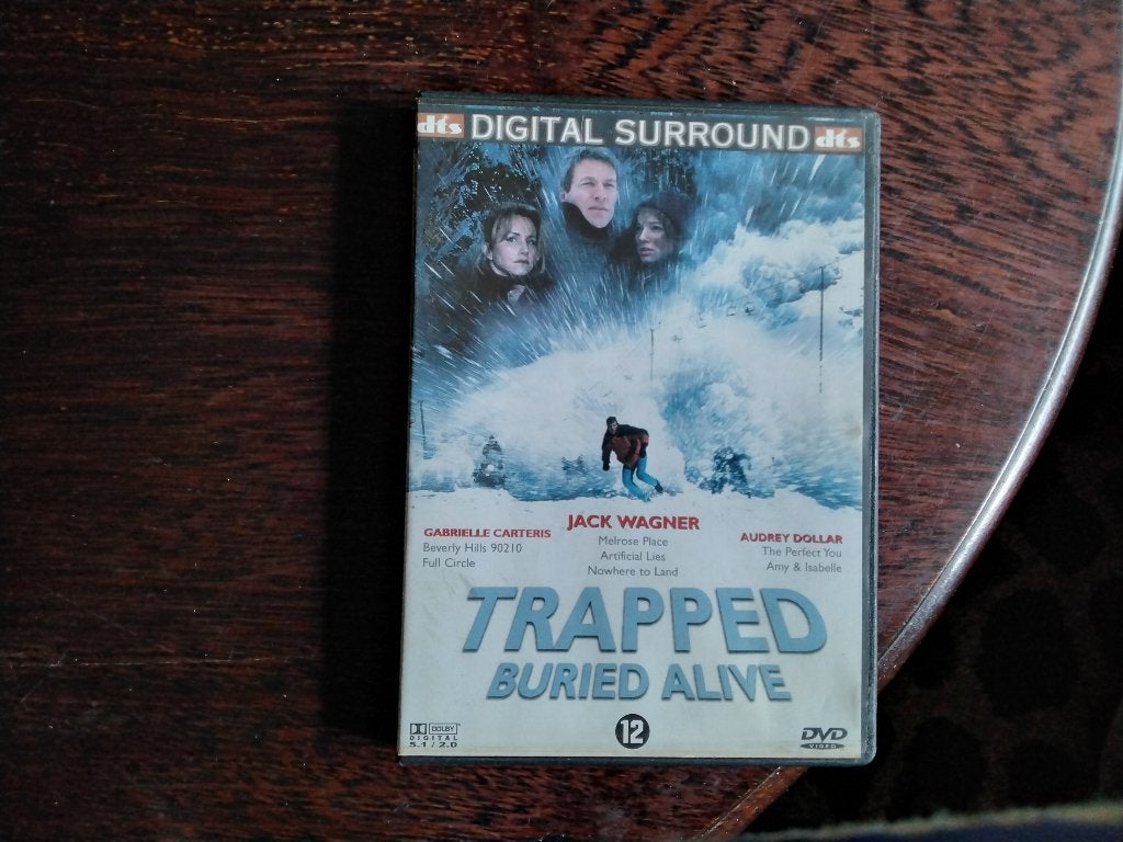 Trapped buried alive, origineel, Vanaf 12 jaar, Ophalen of Verzenden, Zo goed als nieuw, Actiethriller