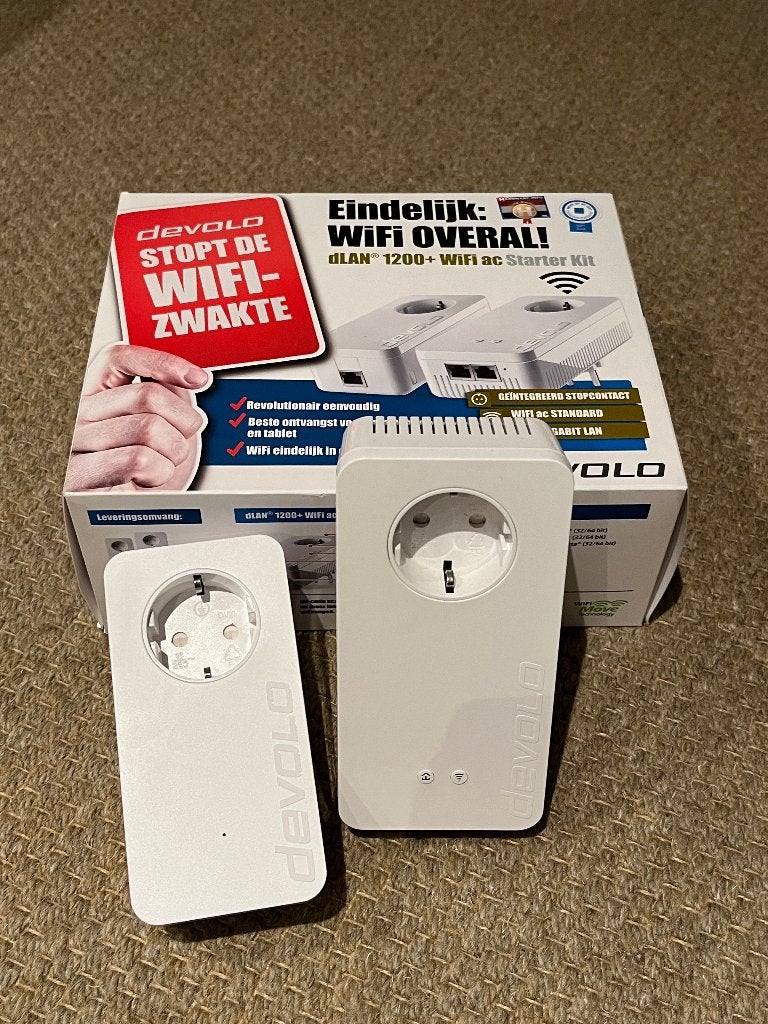 Devolo Wifi Access point set – Powerline, Ophalen of Verzenden, Zo goed als nieuw, Devolo