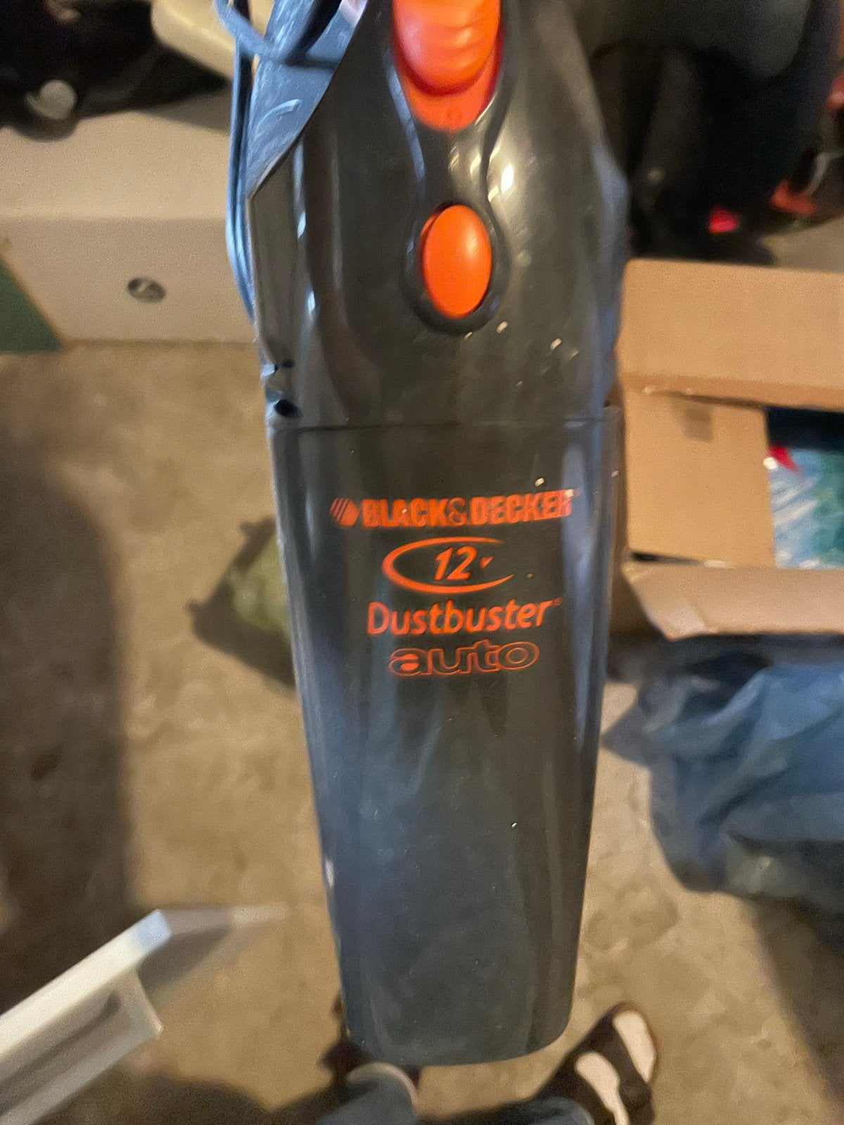Black & Decker 12V Dustbuster Auto Stofzuiger, Ophalen, Gebruikt