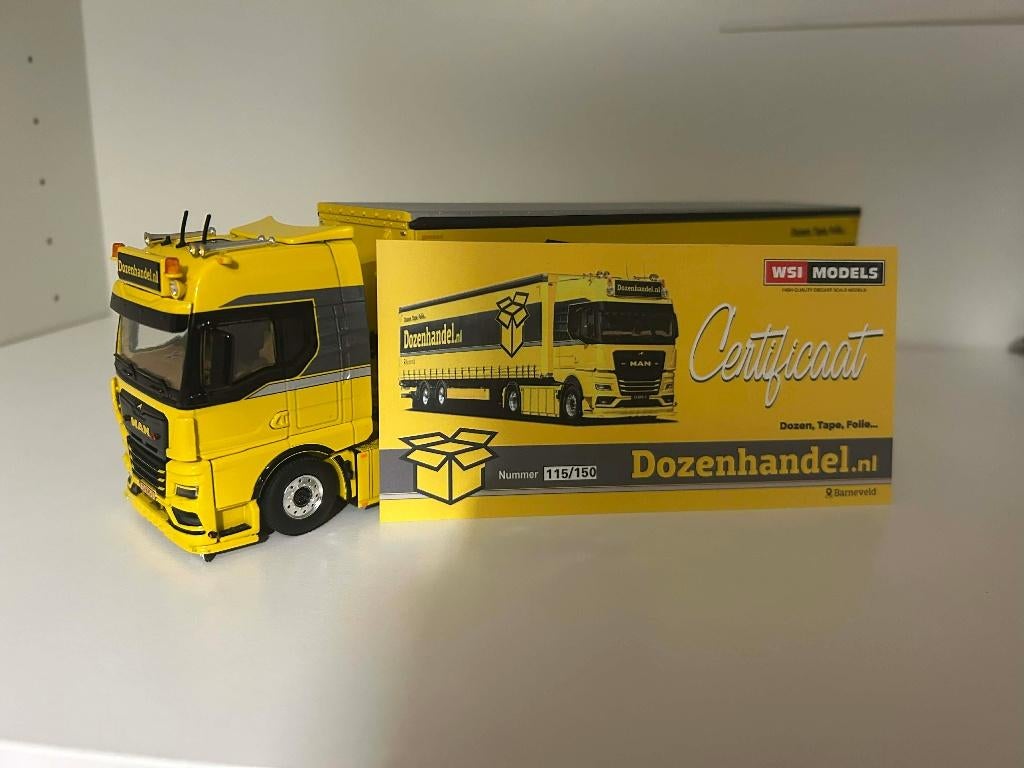 WSI MAN Dozenhandel, Ophalen of Verzenden, Zo goed als nieuw, Bus of Vrachtwagen, Wsi