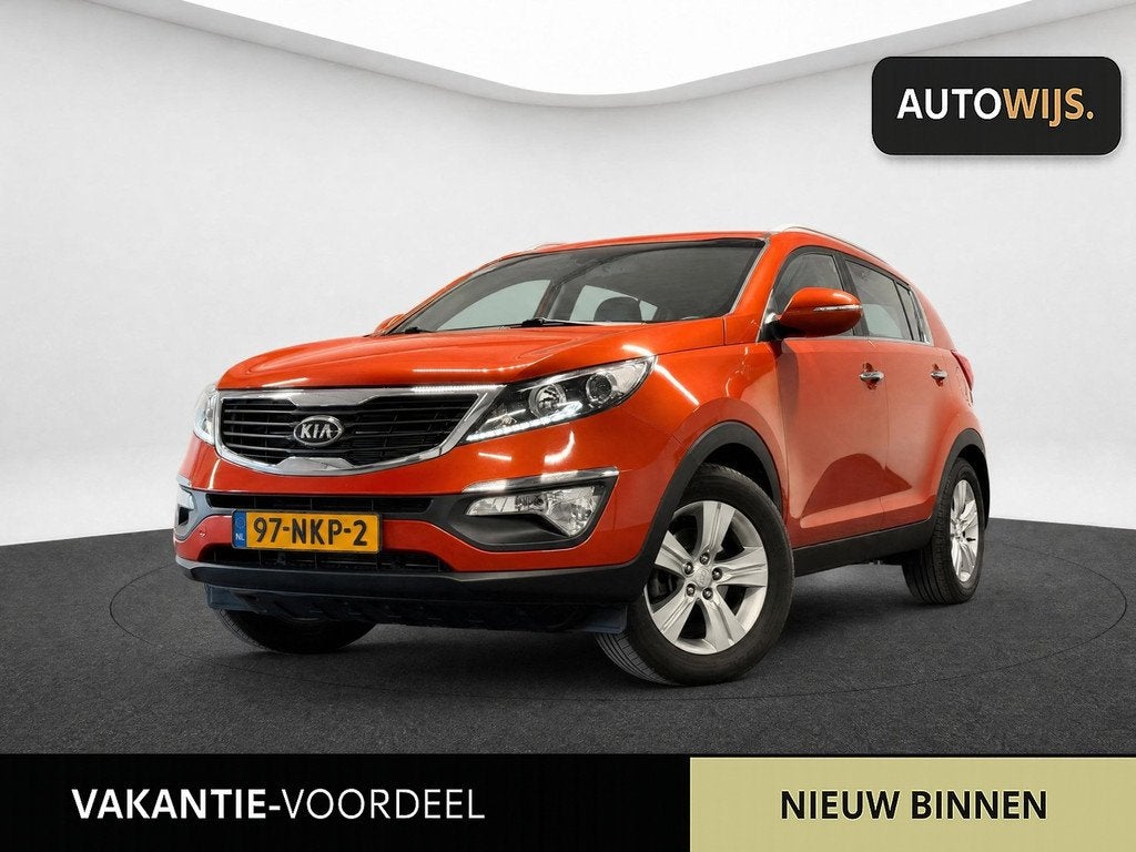 Kia Sportage 2.0 X-ecutive Plus Pack|AUT|NL AUTO|NWE APK|TRE, Gebruikt, Zwart, 163 pk, 1600 kg